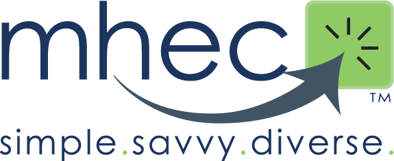 MHEC is a state purchasing consortium comprised of Massachusetts public institutions of higher education as well as a few private colleges known as the Five Colleges, Inc buying group. The organization goal is to provide and manage contracts for goods and services using group buying practices for its member institutions. Logo